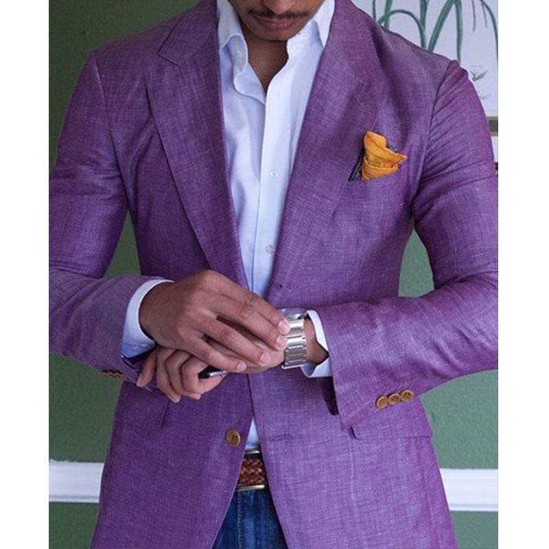 Heren Blazer Slim-Fit Modern Design