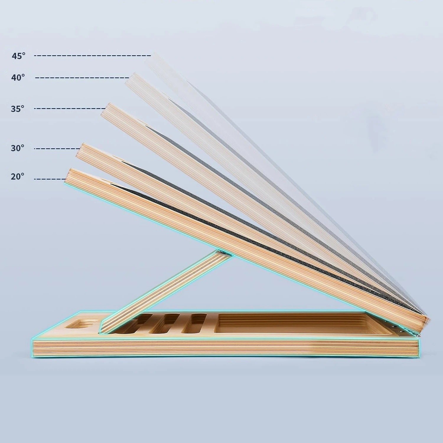 Onderlichaam Stretch Board Verstelbaar 1
