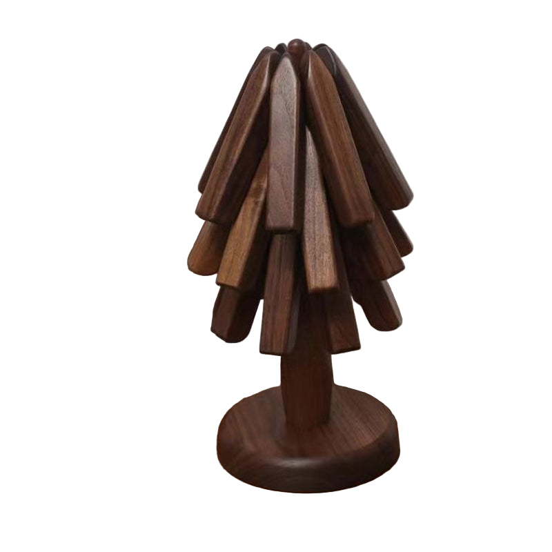 Onderzetters Voor Glazen Met Creatief Ontwerp - Stijlvolle Houten Onderzetter Set 0