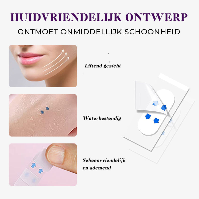 Onzichtbare Face Lifter Tape voor V-vormig Gezicht 7