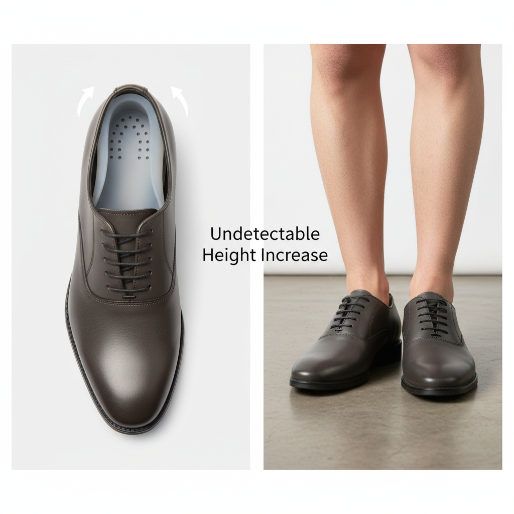 Onzichtbare Inlegzolen voor Hoogteverhoging - Comfortabele Inlegzooltjes voor Elke Schoen 2