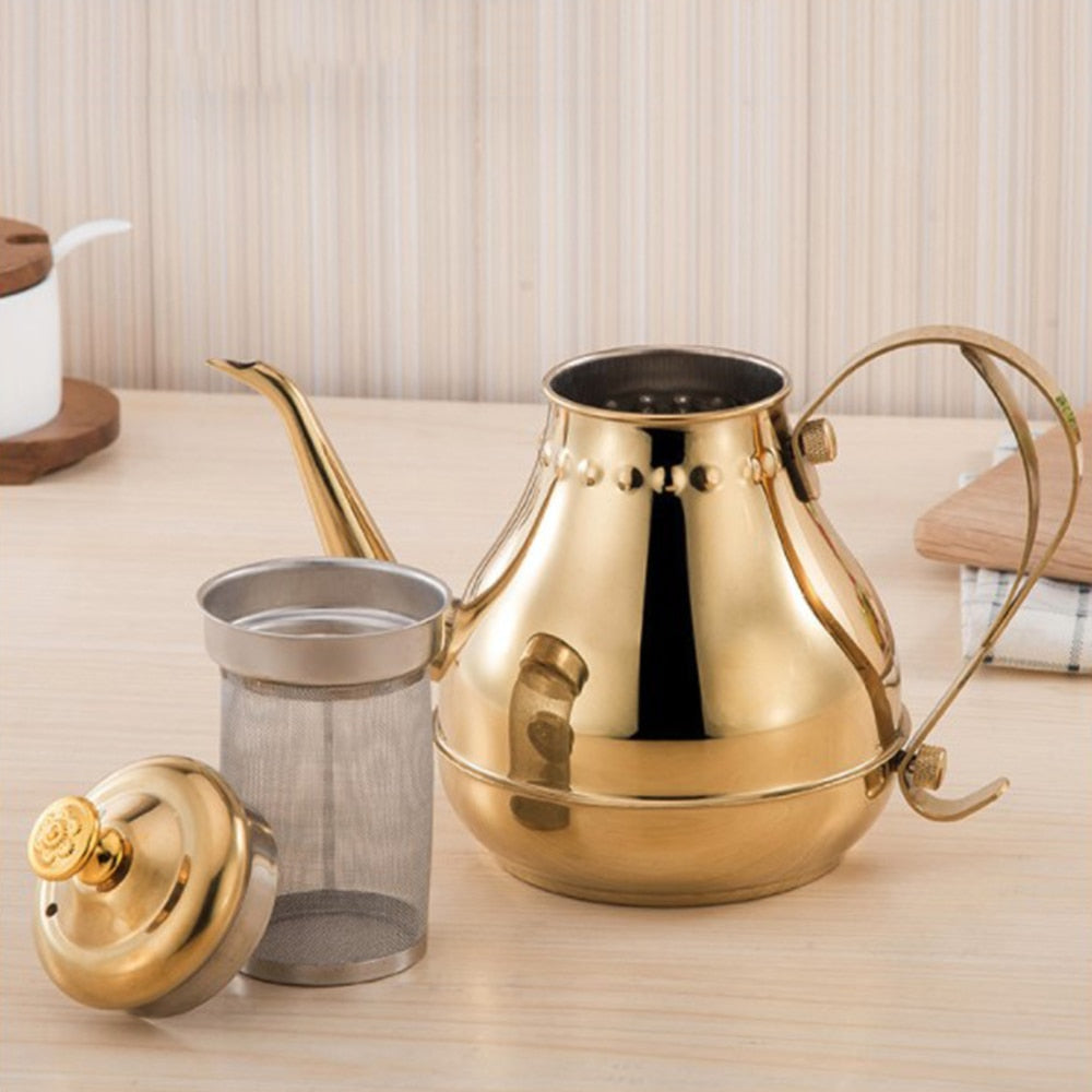 Oolong Theepot met Lange Mond en Melkfilterei 1