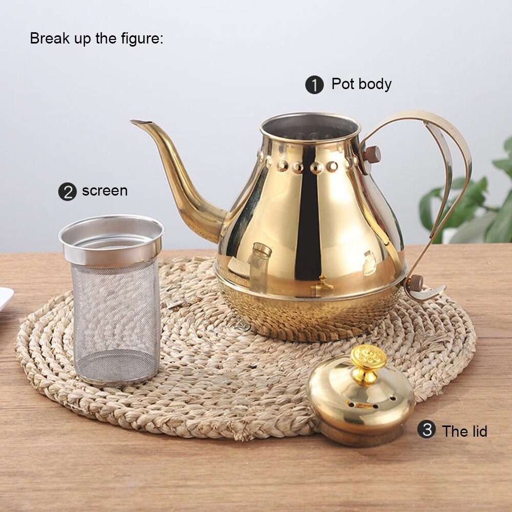 Oolong Theepot met Lange Mond en Melkfilterei 2