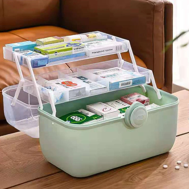 Opbergdoos voor Medische Benodigdheden met Meerdere Compartimenten 1