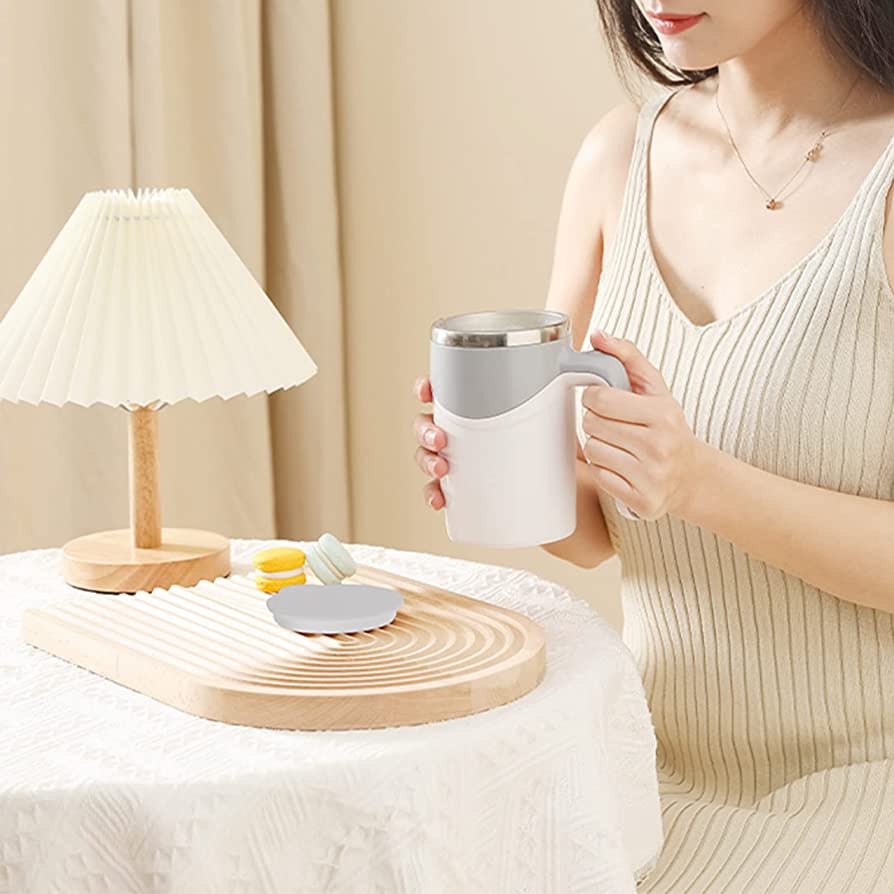 Oplaadbare Drinkbeker met Automatische Roerder Draagbaar en Lichtgewicht 4