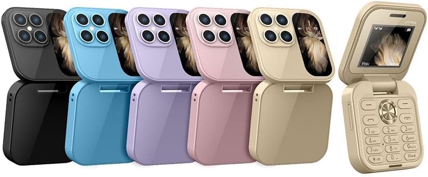 Opvouwbare Mobiele Telefoon FlipLite met Dual SIM en HD-camera 5