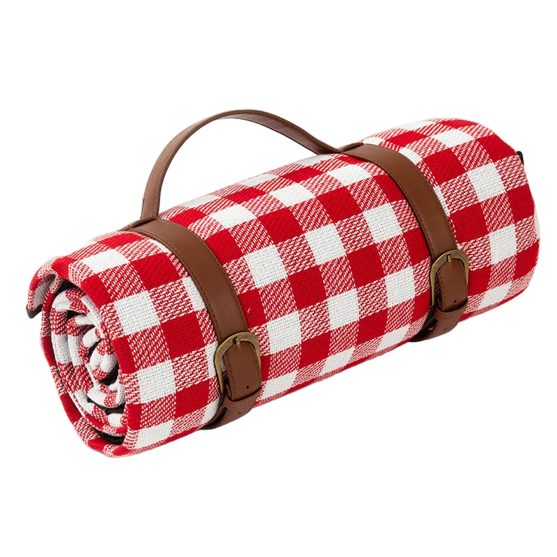 Opvouwbare Picknick Deken met Ruitpatroon voor Buitenactiviteiten 0