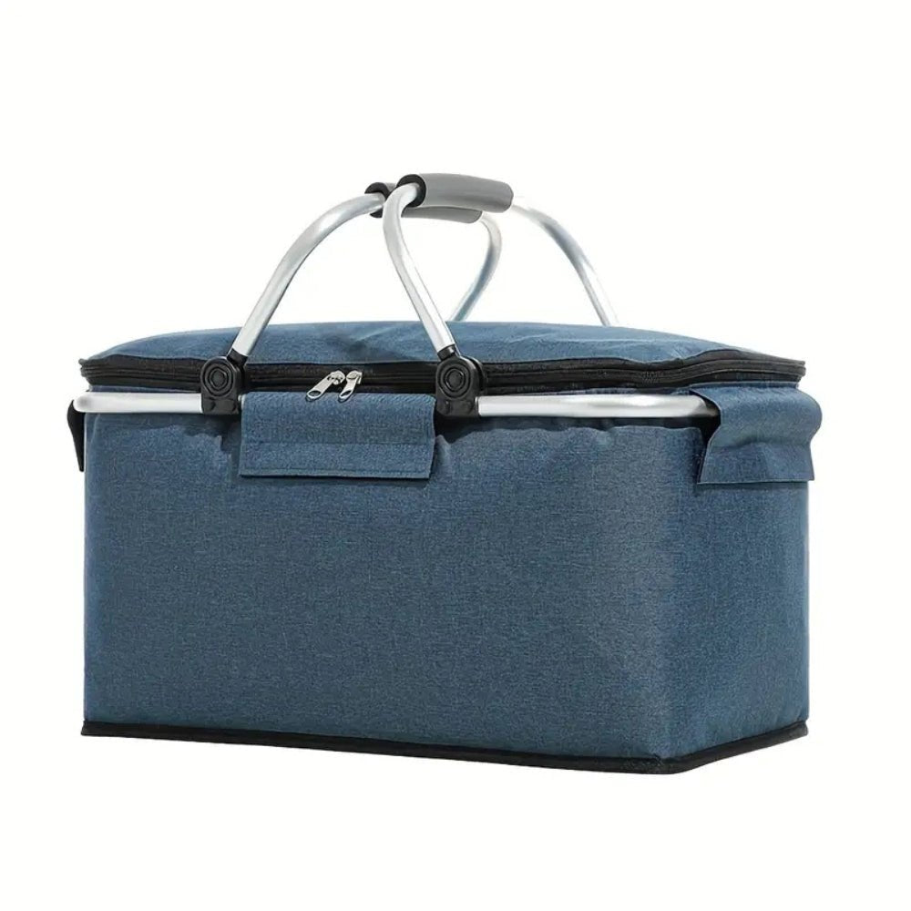 Opvouwbare Picknickmand met Ruime Opbergruimte 6
