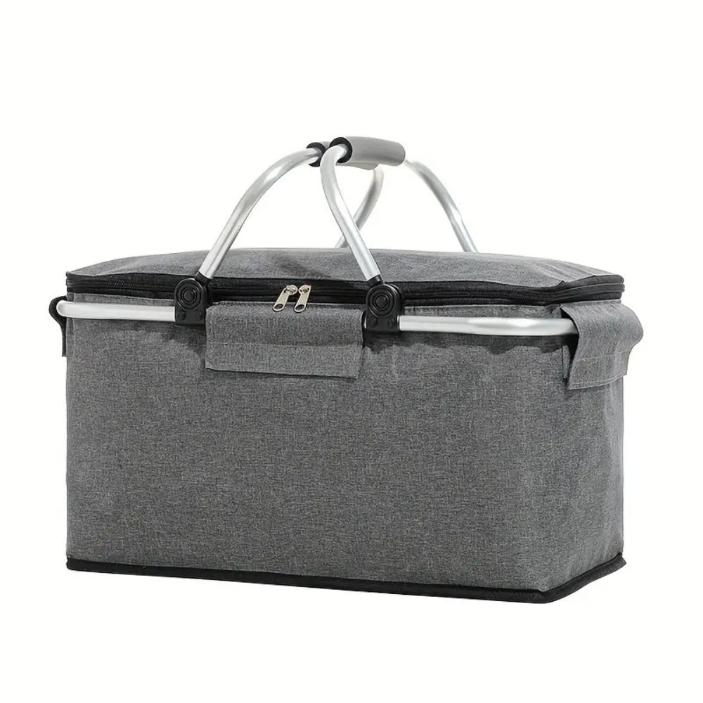Opvouwbare Picknickmand met Ruime Opbergruimte 7