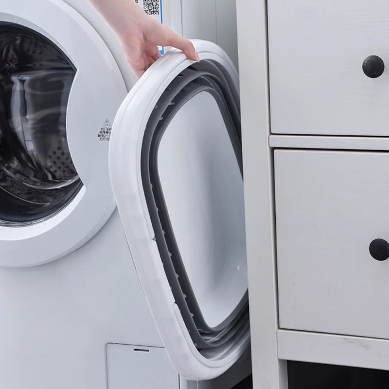 Opvouwbare Wasmand met Ventilatie en Antislipbodem 2