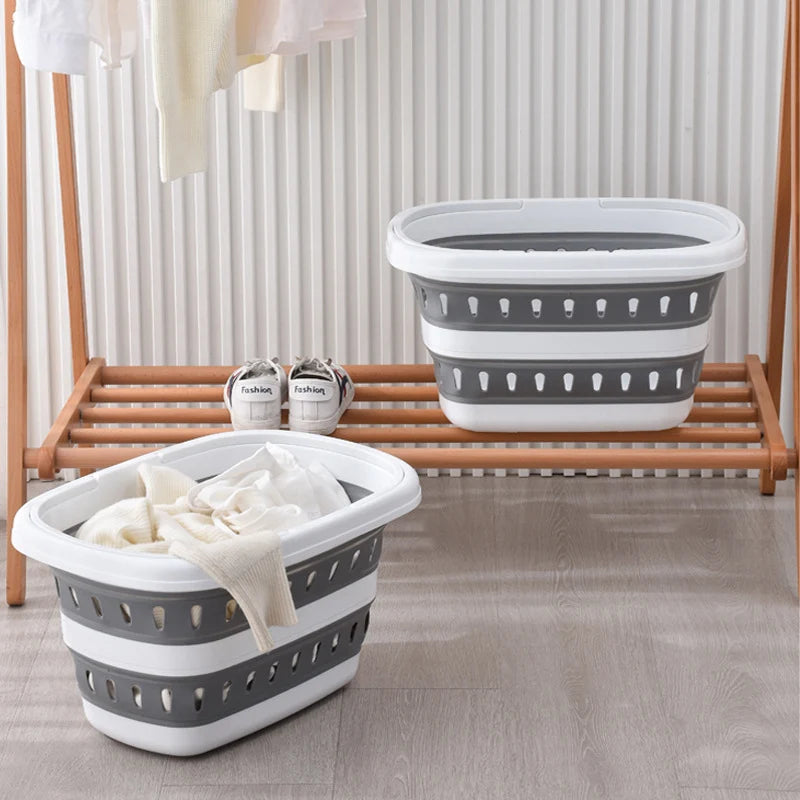 Opvouwbare Wasmand met Ventilatie en Antislipbodem 3