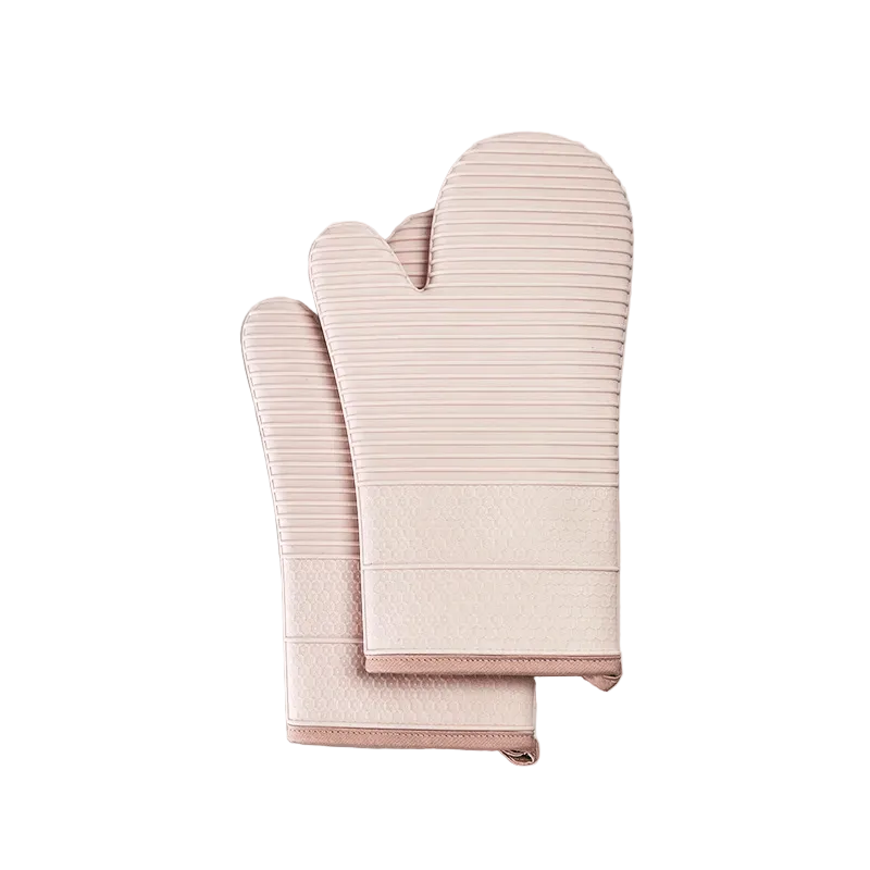 Ovenhandschoenen Antislip Siliconen voor Hittebescherming 0