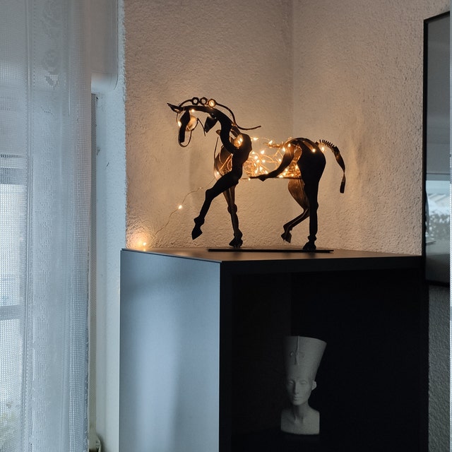 Paardenfiguur Decoratie Handgemaakt 2