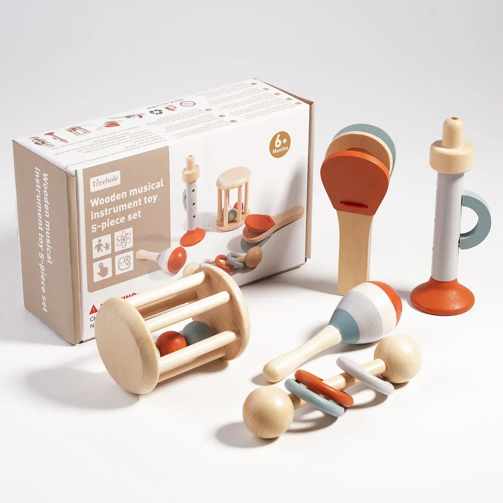 Peuters Muziekinstrumentenset Montessori 0