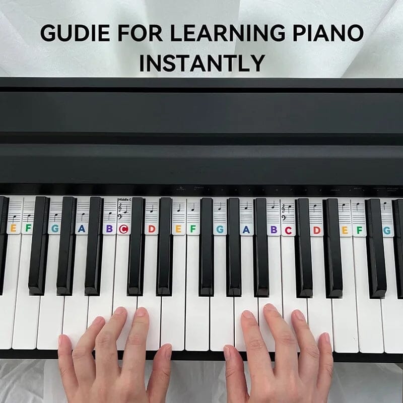 Piano Nootlabels voor Beginners 6
