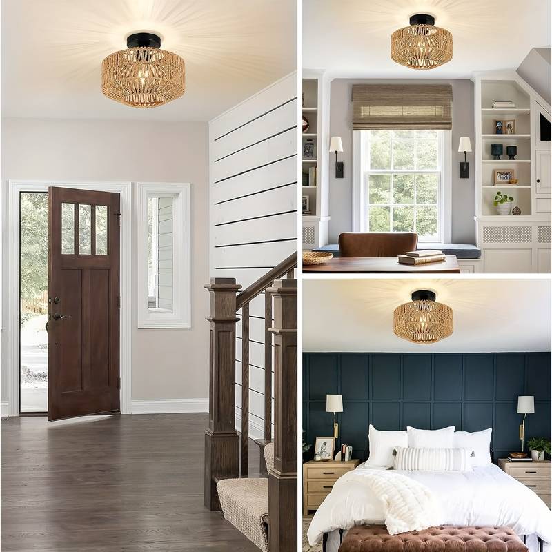 Plafondlamp Bohemian Stijl voor Slaapkamer en Woonkamer Sfeerverlichting 2