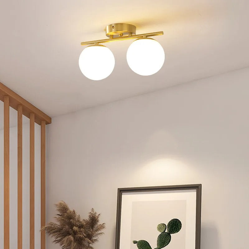 Plafondlamp met Glasbal voor Moderne Interieurs 4