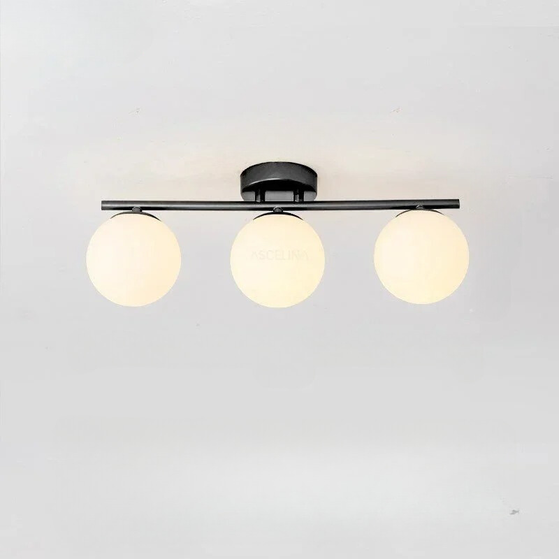 Plafondlamp met Glasbal voor Moderne Interieurs 8