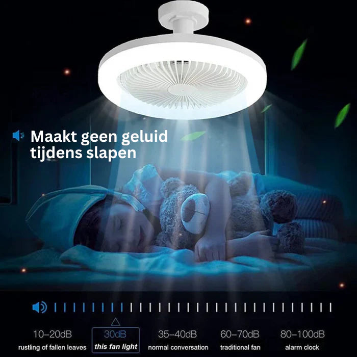 Plafondventilator Met Verlichting En Afstandsbediening Voor Woonkamer En Slaapkamer 6