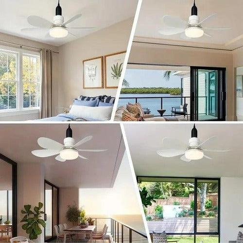 Plafondventilator met LED-verlichting en afstandsbediening 8
