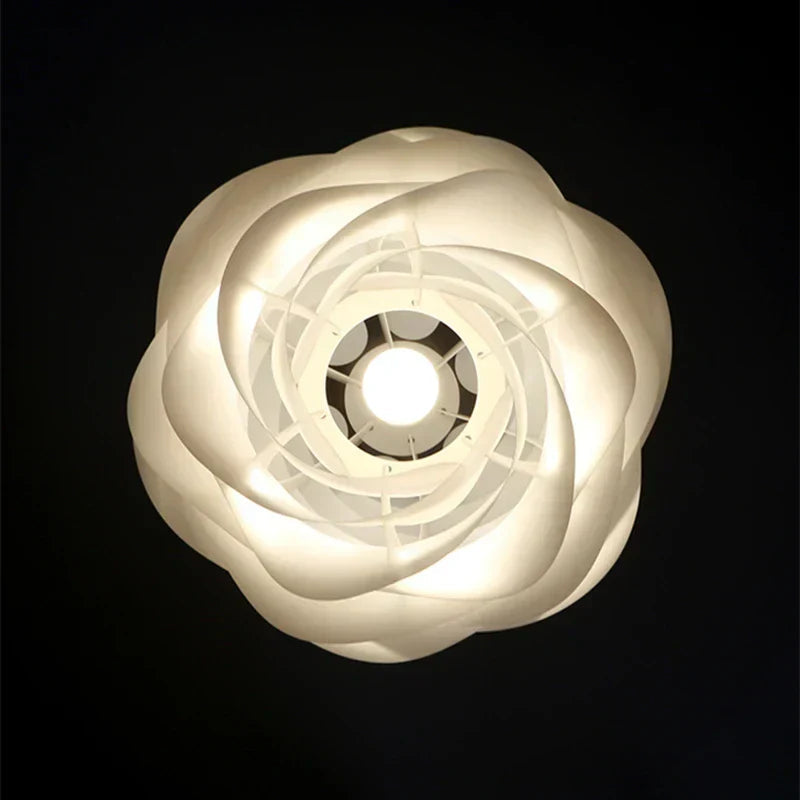 Plafondverlichting Rozenkrans Romantisch Uniek Slingerontwerp 1