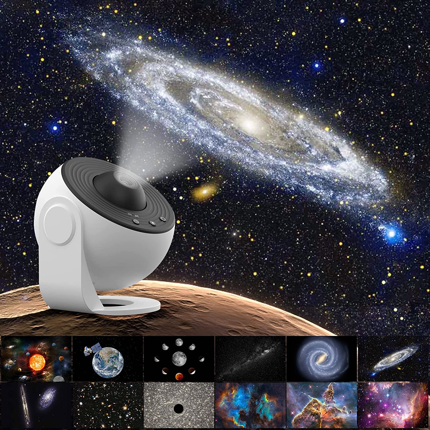 Planetariumprojector 13-in-1 Voor Thuisgebruik Met 360° Draaibare Functie 0