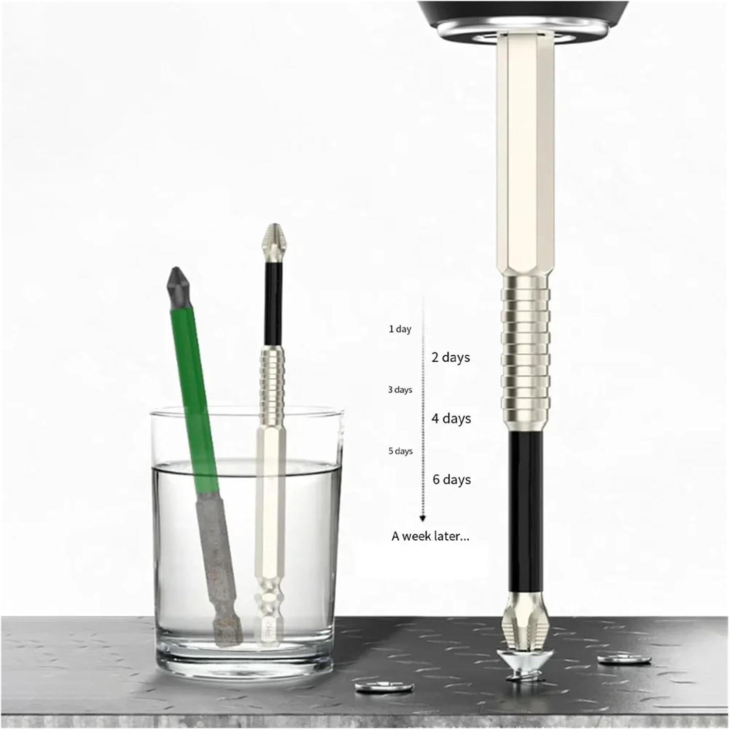 Precisie Schroevendraaier Bits Set met Magnetische Grip 6