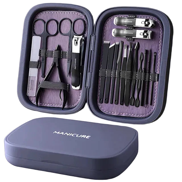 Professionele Manicure- en Pedicureset Draagbaar 0