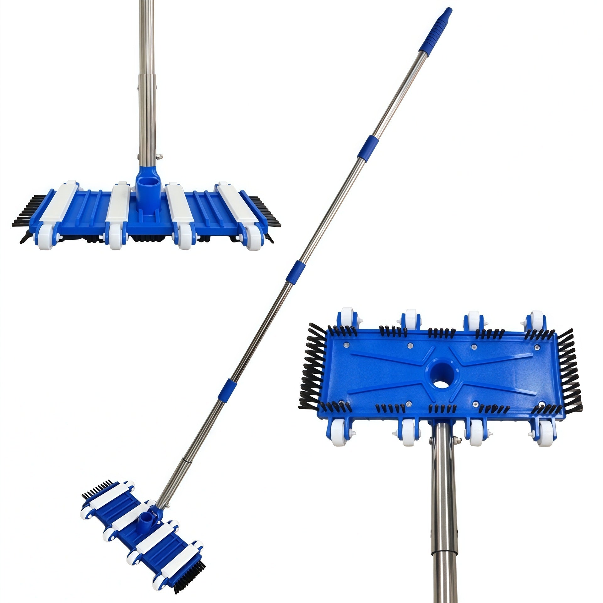 Professionele telescopische autowasmopset met verwisselbare koppen voor mannen 5