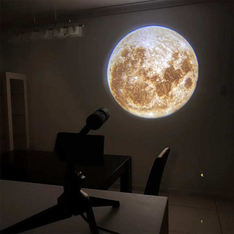 Projectie LED Lamp Maan en Aarde 1