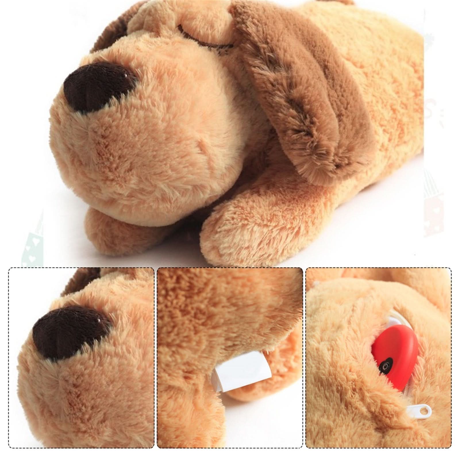 Puppy's Knuffel met Hartslag voor Rustgevende Nachten 5