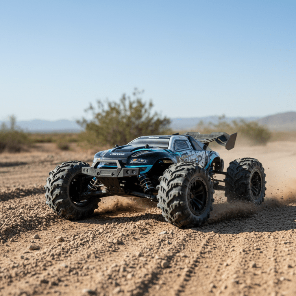 RC Truck met Vierwielaandrijving en LED Verlichting 0