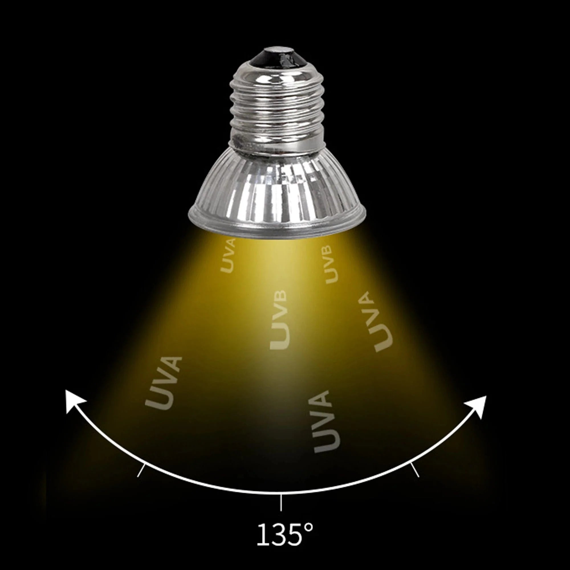 Reptielen Lamp UVA + UVB voor Huisdieren met Verstelbare Lichtstraal 3