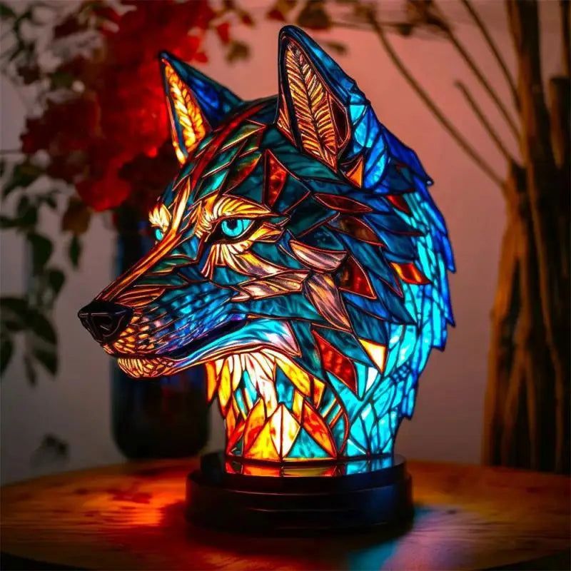Retro Dierenlamp 3D Veelkleurig 4