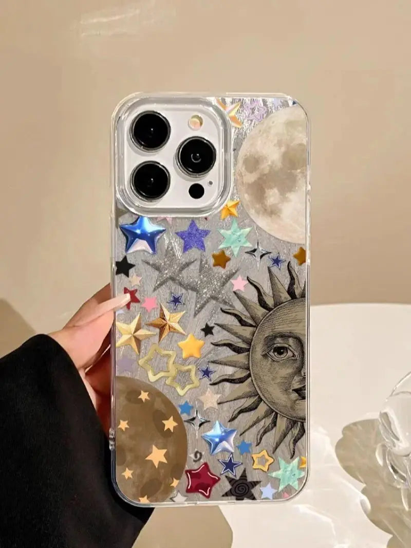 Retro Telefoon Case voor iPhone 16-11 Pro Max 0