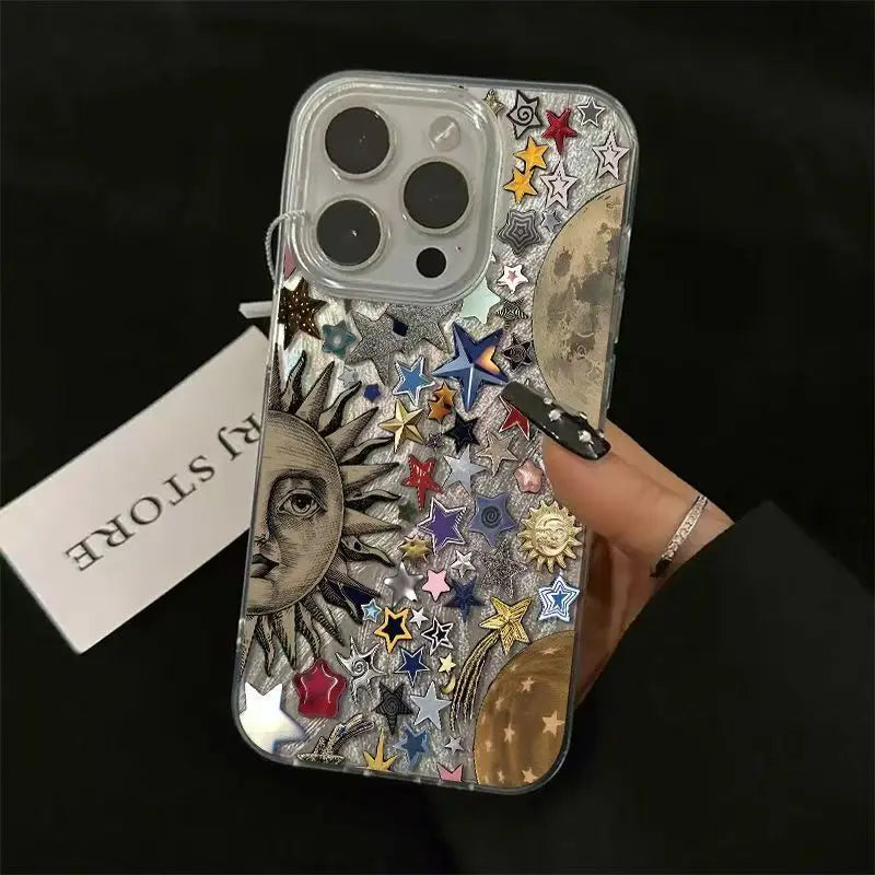 Retro Telefoon Case voor iPhone 16-11 Pro Max 1