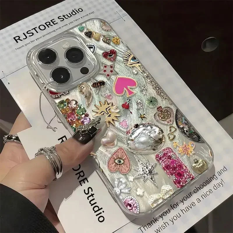 Retro Telefoon Case voor iPhone 16-11 Pro Max 3
