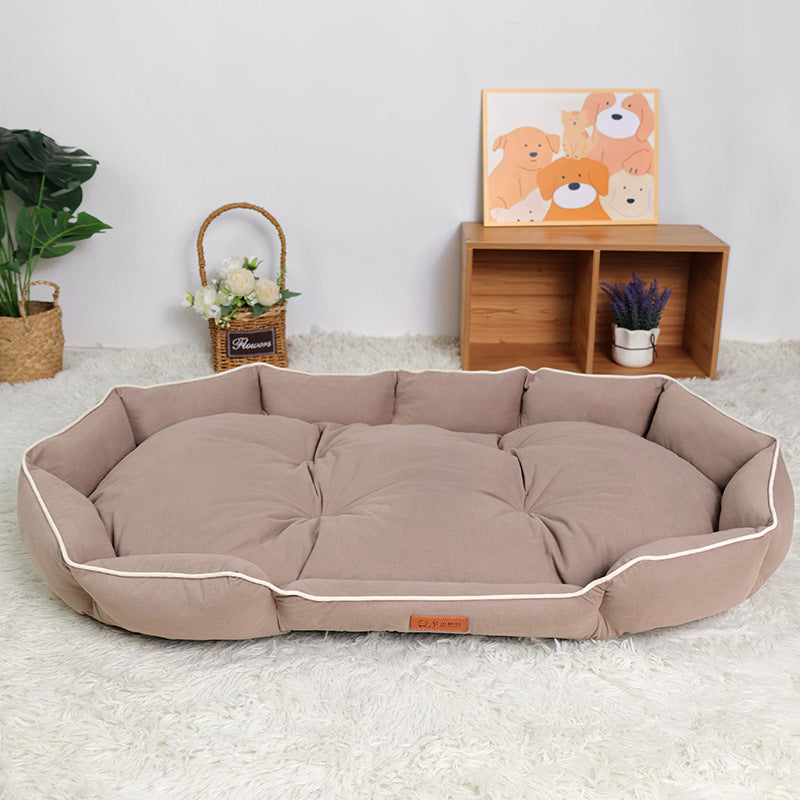 Rond Hondenbed Pluche Comfortabel Nest 4