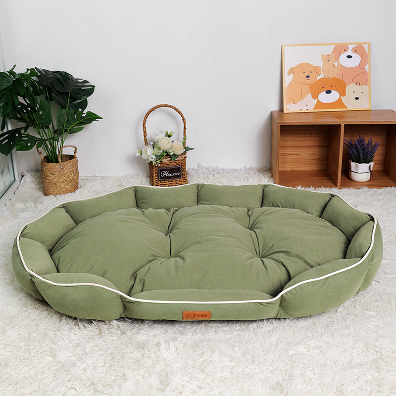 Rond Hondenbed Pluche Comfortabel Nest 7