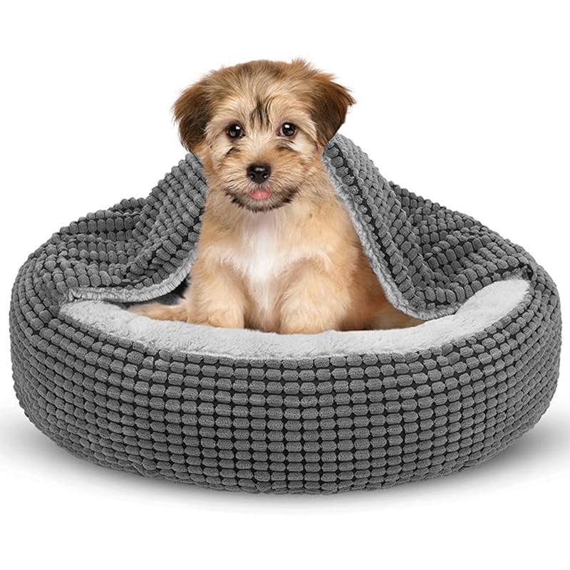 Rond Huisdierbed Comfortabel en Knus 2