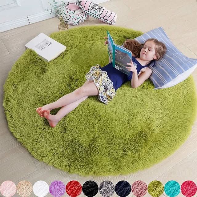 Rond Vloerkleed Luxe Zacht voor Woon- en Slaapkamer 0