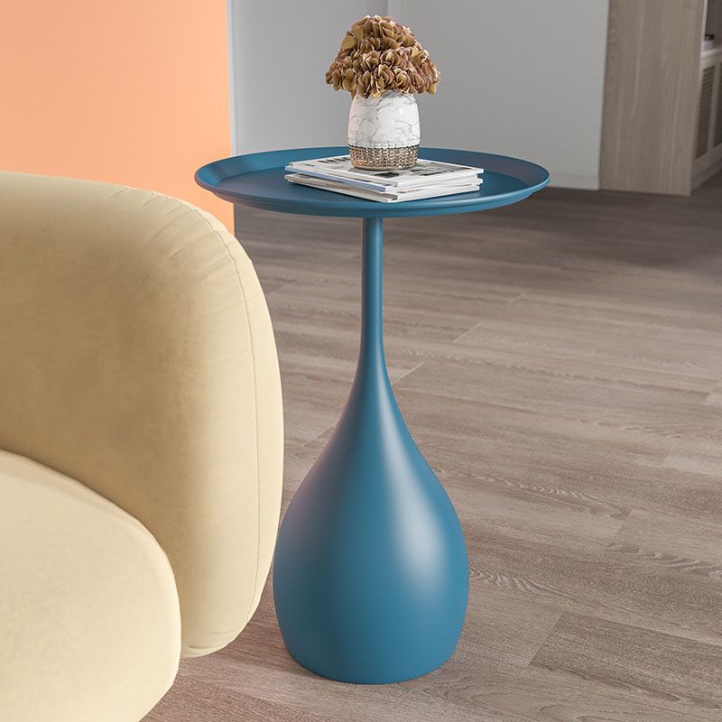 Ronde Bijzettafel Metalen Onderstel Modern Design 7