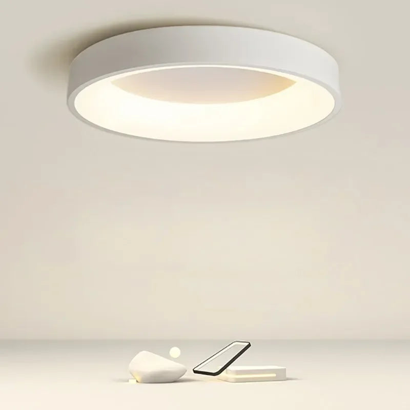 Ronde Plafondlamp LED Scandinavisch Design voor Woonkamer en Slaapkamer 0