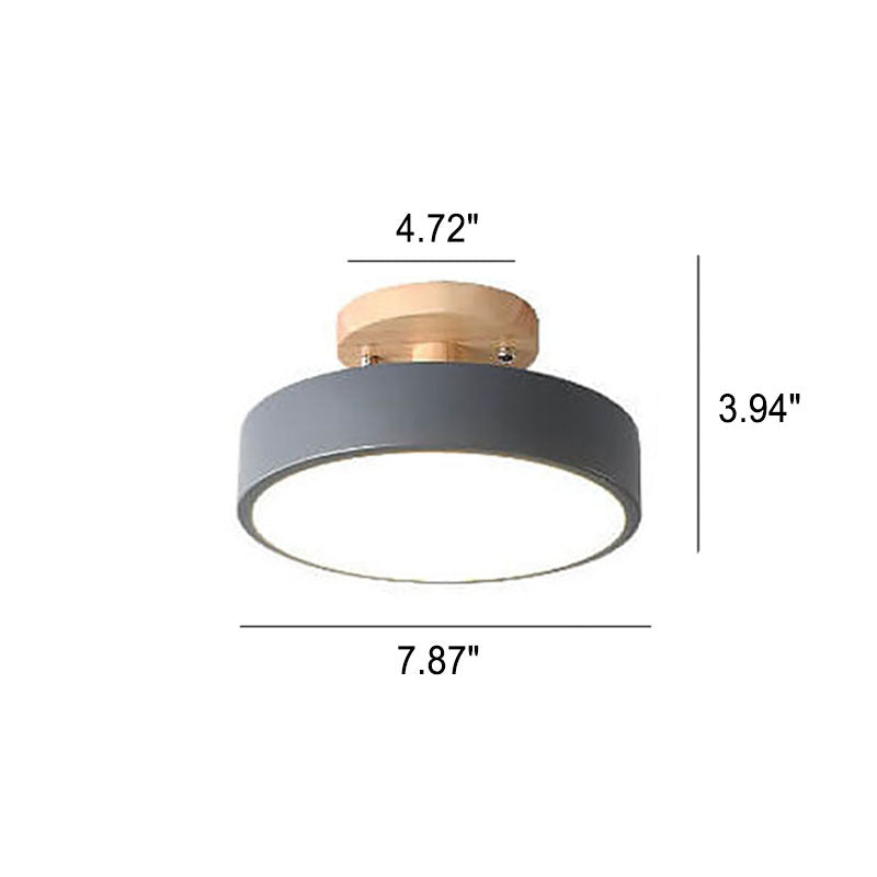 Ronde Plafondlamp Scandinavisch Design 10