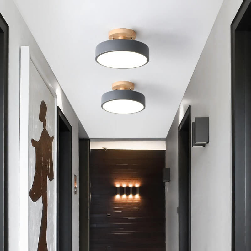 Ronde Plafondlamp Scandinavisch Design 9