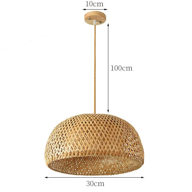 Rotan Hanglamp Natuurlijke Stijl 10