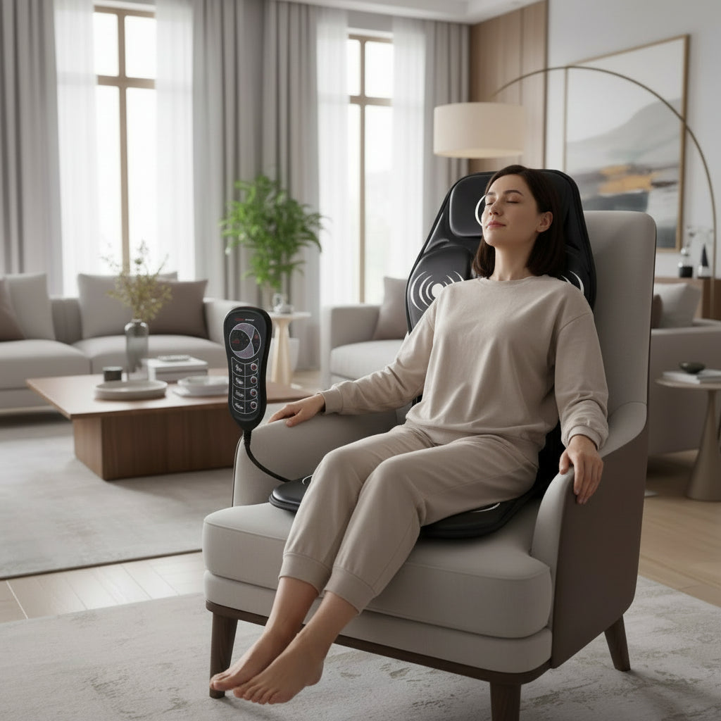 Rugmassagekussen met Warmtefunctie 0