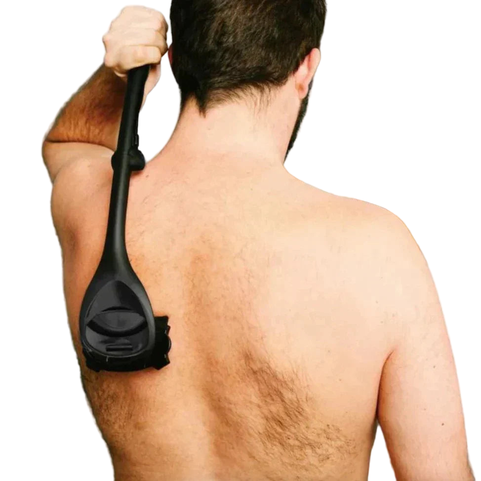 Rugscheermes met Lange Steel en Dubbele Messen