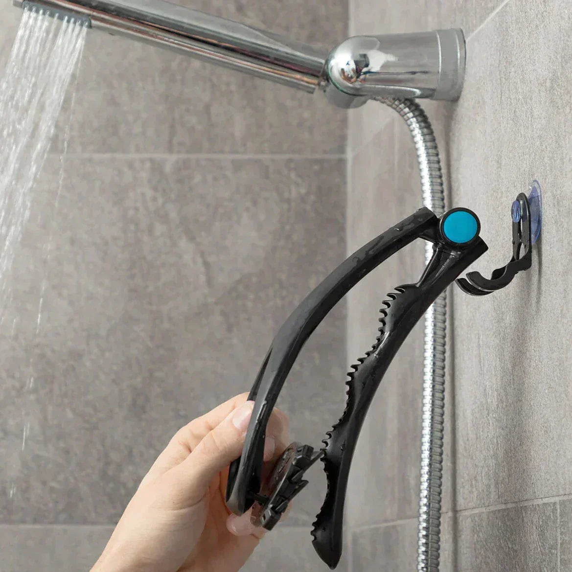 Rugscheermes met Lange Steel en Dubbele Messen 2