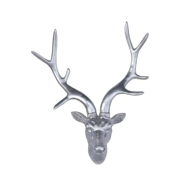 Rustieke Wanddecoratie Hertenkop 3D